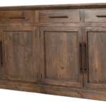 levillle buffet 91" 4 doors w/ drawers
