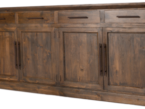 levillle buffet 91" 4 doors w/ drawers