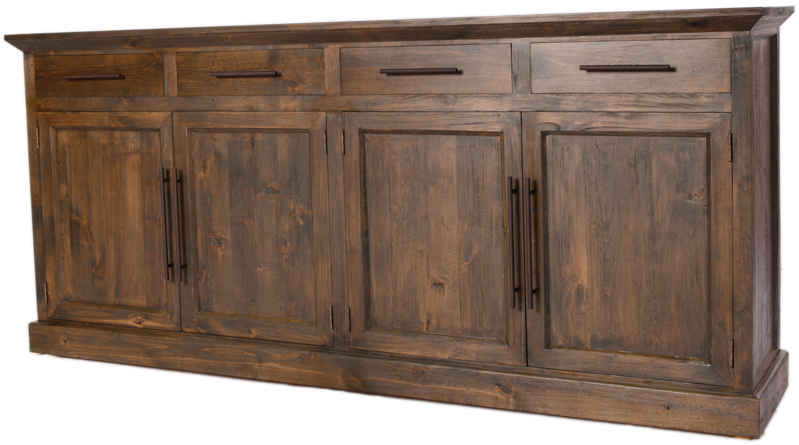 levillle buffet 91" 4 doors w/ drawers