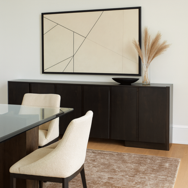 manhattan tv console 96" 6 doors