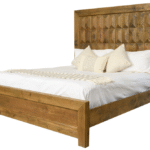 geometric bed king size