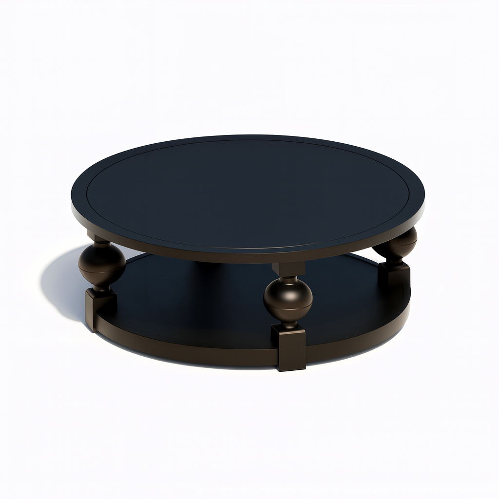 paris round coffee table 60" diameter