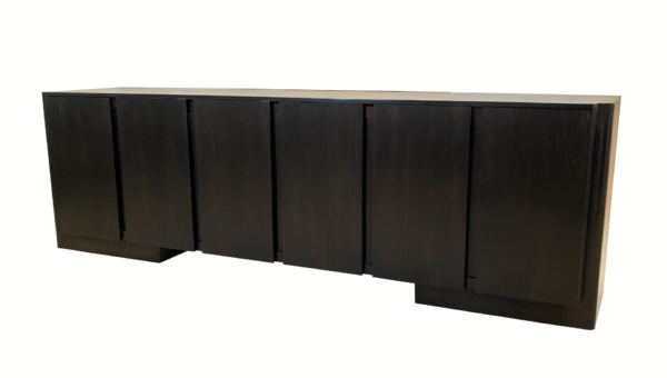 manhattan tv console 96" 6 doors