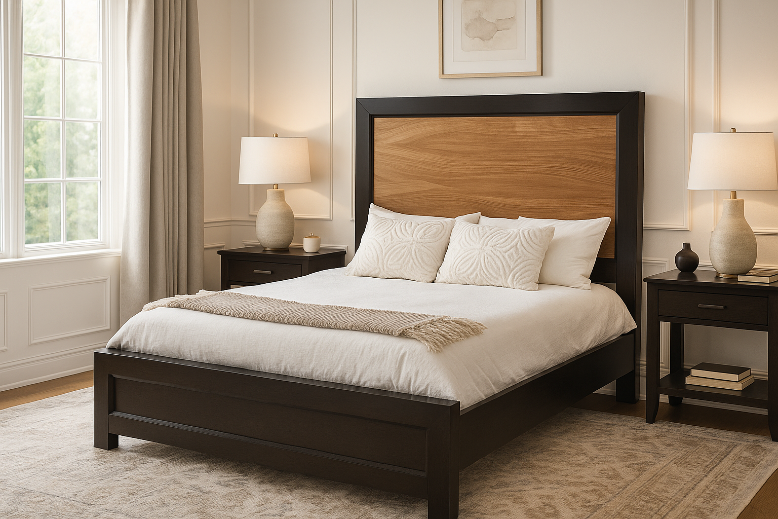 parota milan bed king size