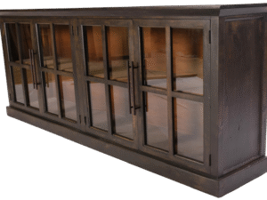 leville buffet w/french doors