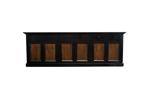 leville buffet w/parota doors & drawers