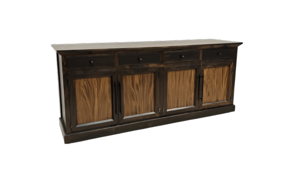 leville buffet w/parota doors & drawers