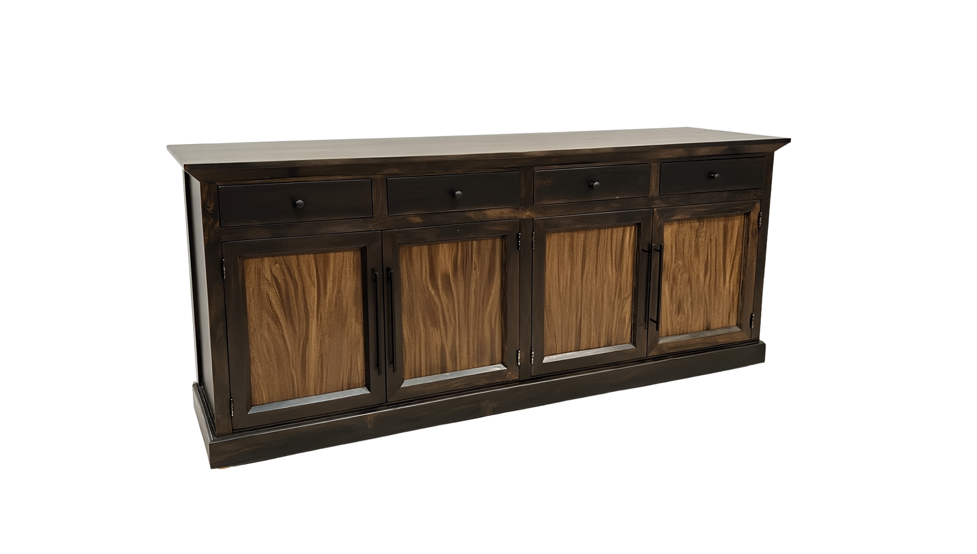leville buffet w/parota doors & drawers